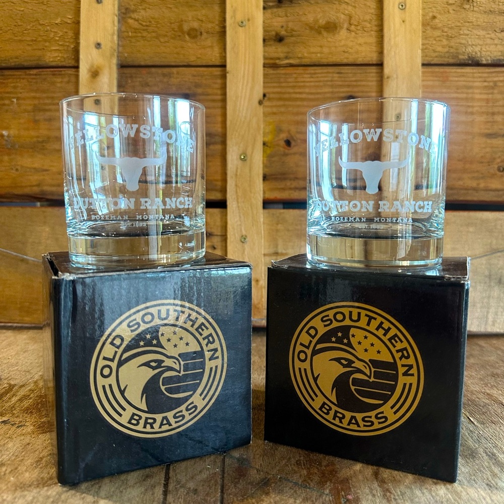 Yellowstone Dutton Ranch 10 ounce Rocks Glass
Old Fashioned, Whiskey